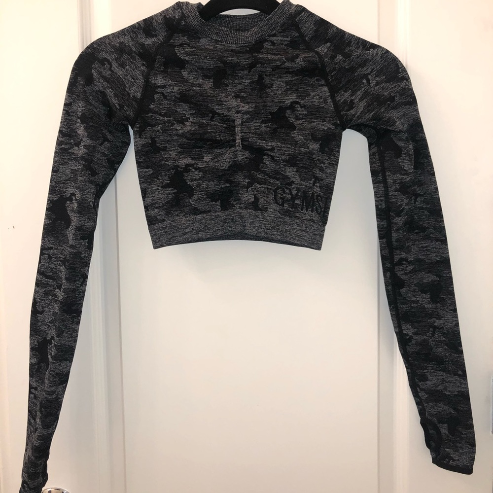 gymshark cropped long sleeve